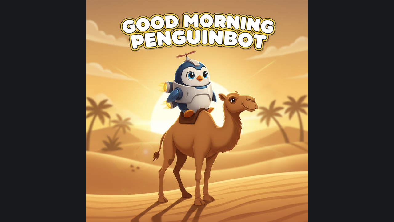 Good Morning Penguinbot title card