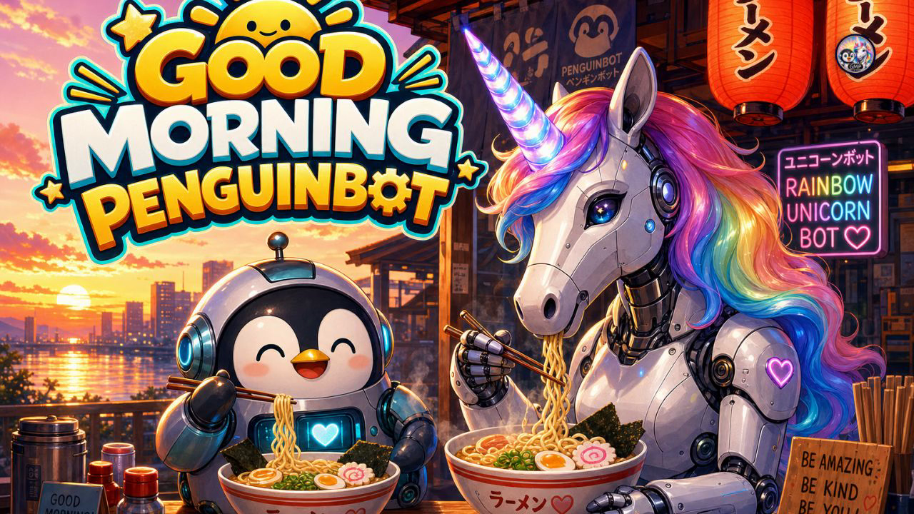 Good Morning Penguinbot title card