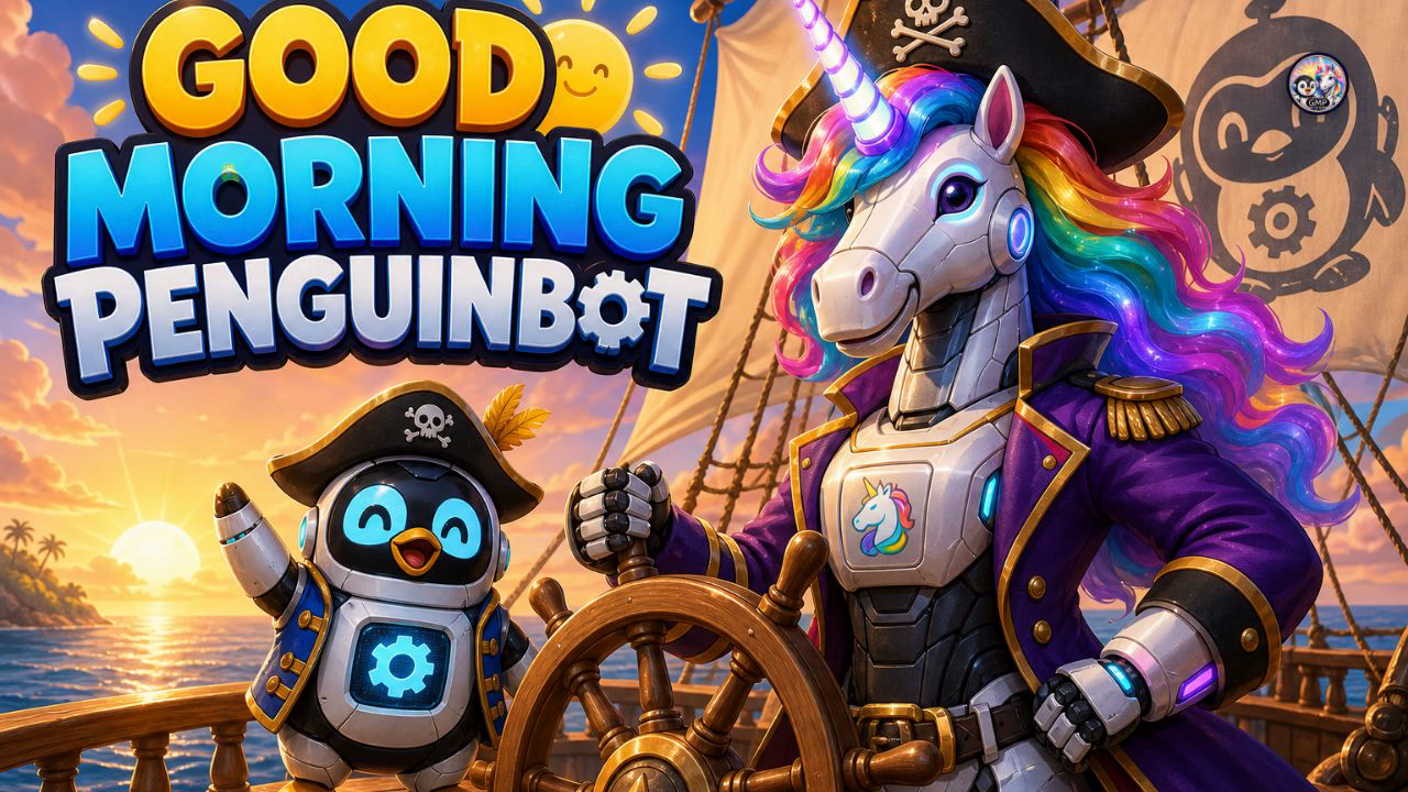 Good Morning Penguinbot title card