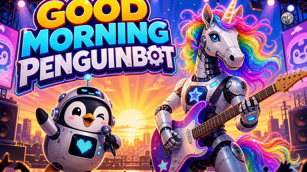 Good Morning Penguinbot title card