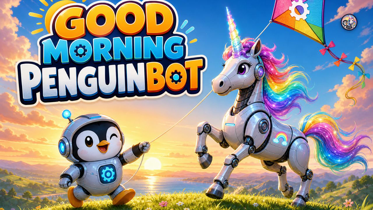 Good Morning Penguinbot title card