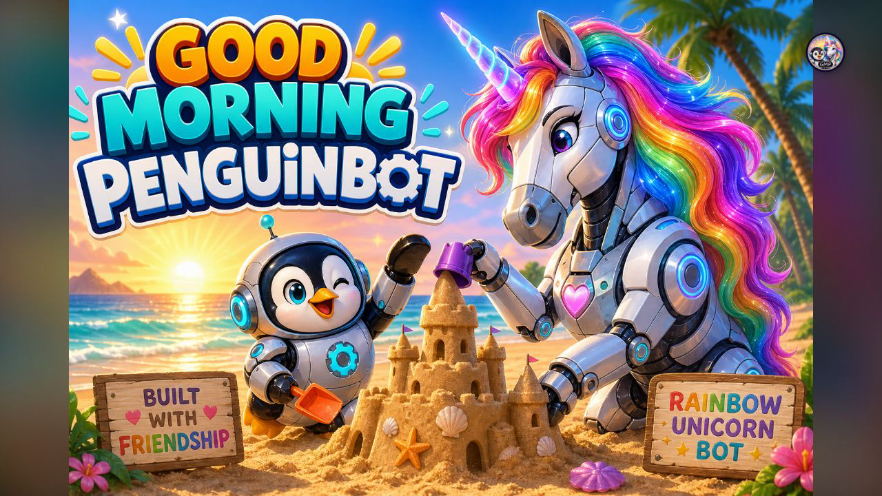 Good Morning Penguinbot title card