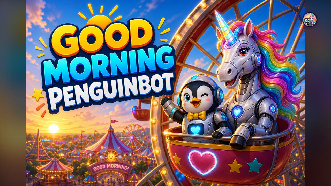 Good Morning Penguinbot title card
