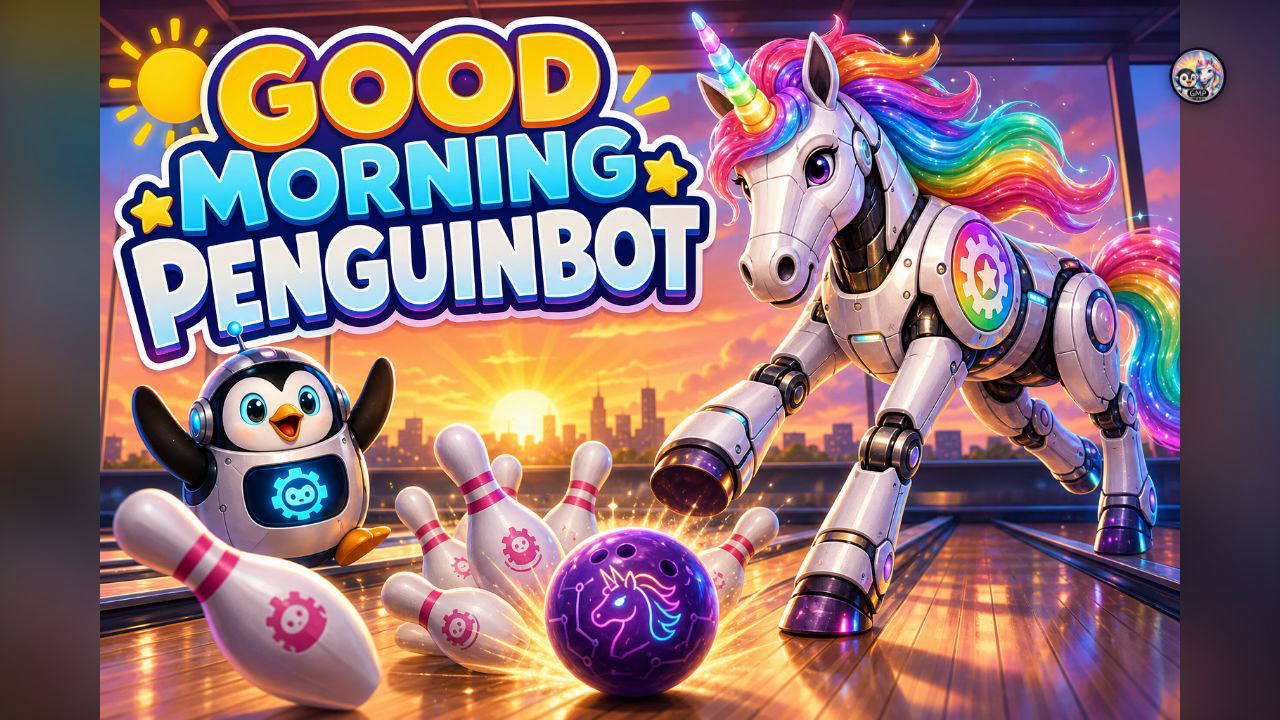 Good Morning Penguinbot title card
