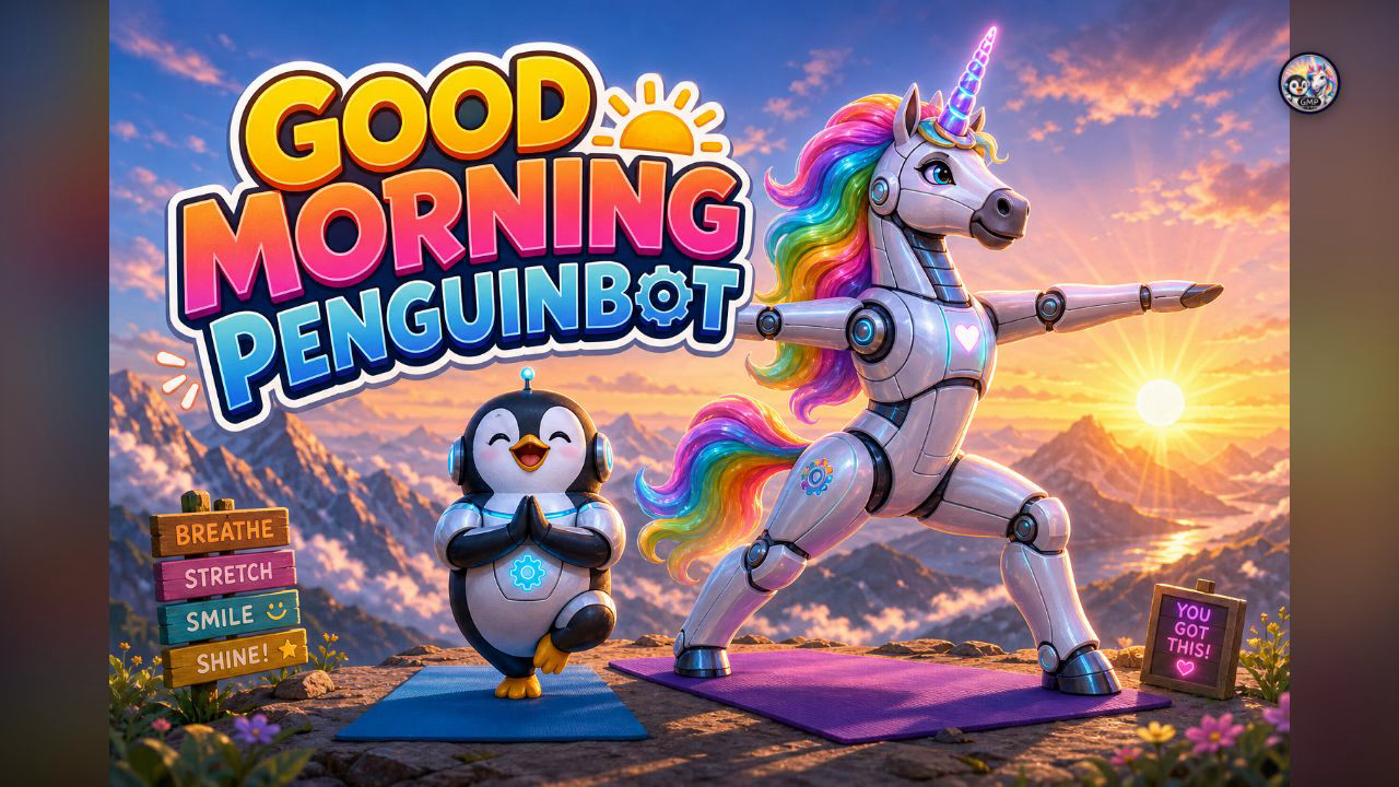 Good Morning Penguinbot title card