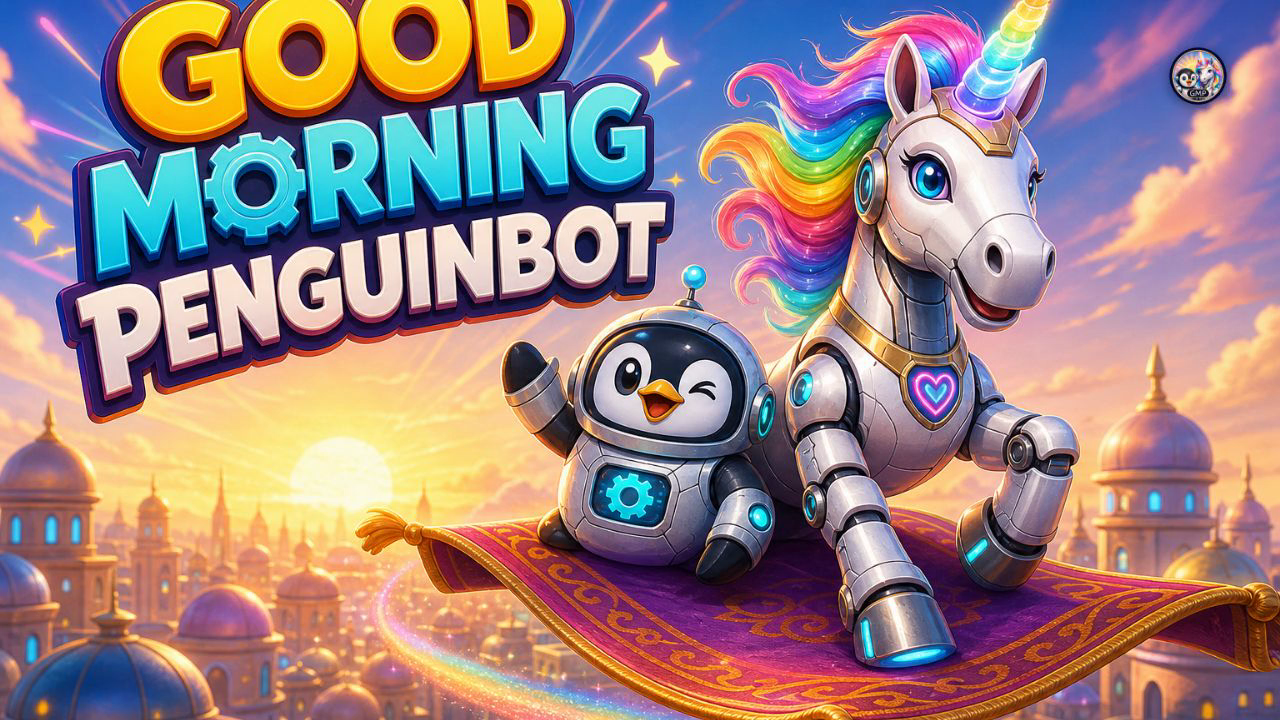 Good Morning Penguinbot title card
