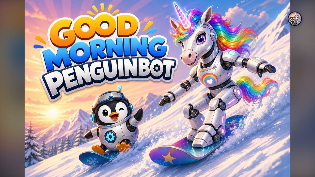 Good Morning Penguinbot title card