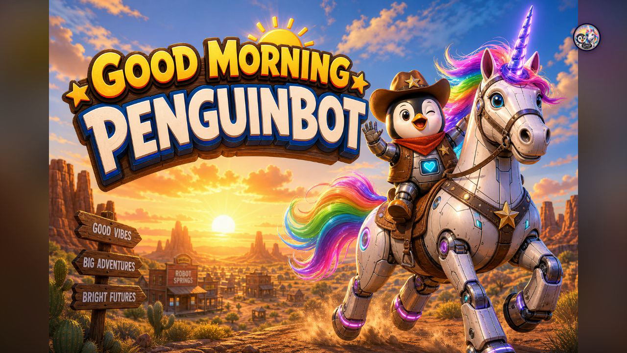 Good Morning Penguinbot title card