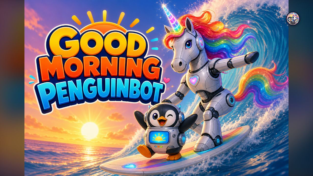 Good Morning Penguinbot title card