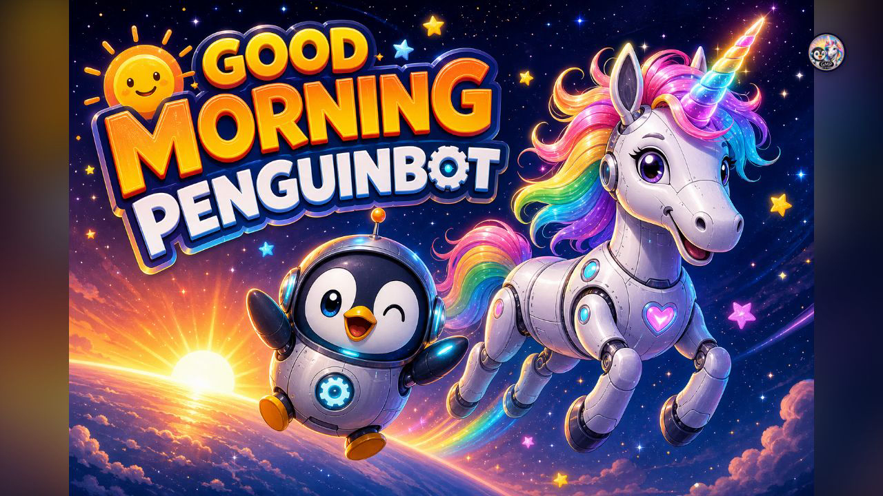 Good Morning Penguinbot title card