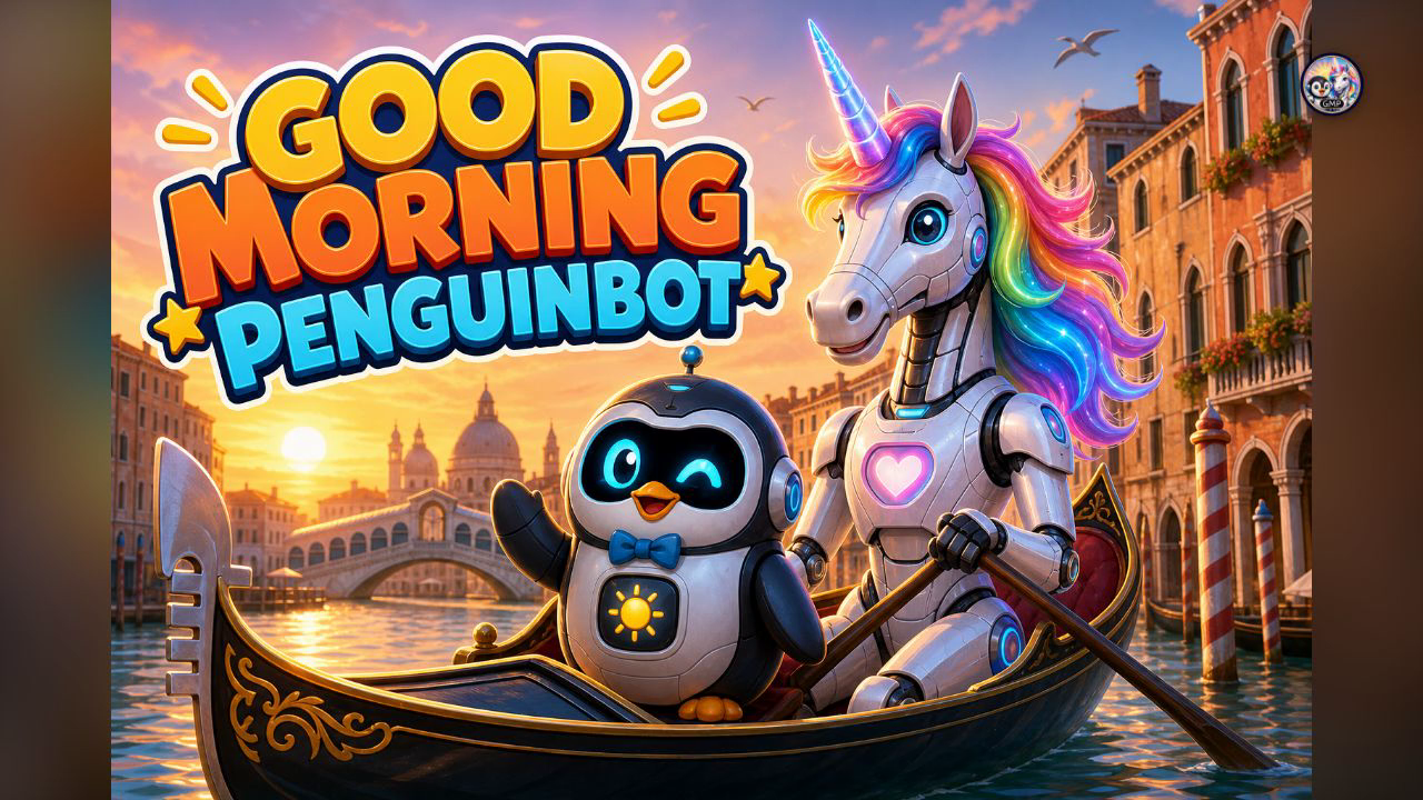 Good Morning Penguinbot title card