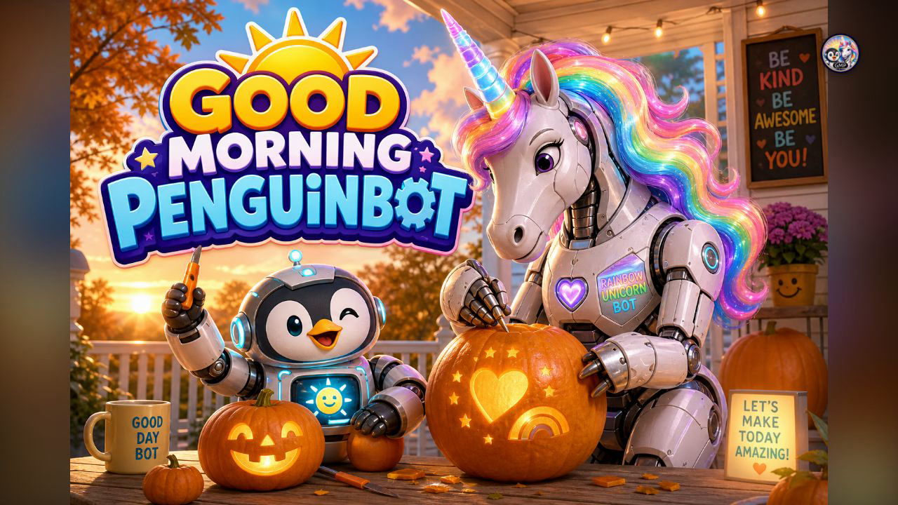 Good Morning Penguinbot title card
