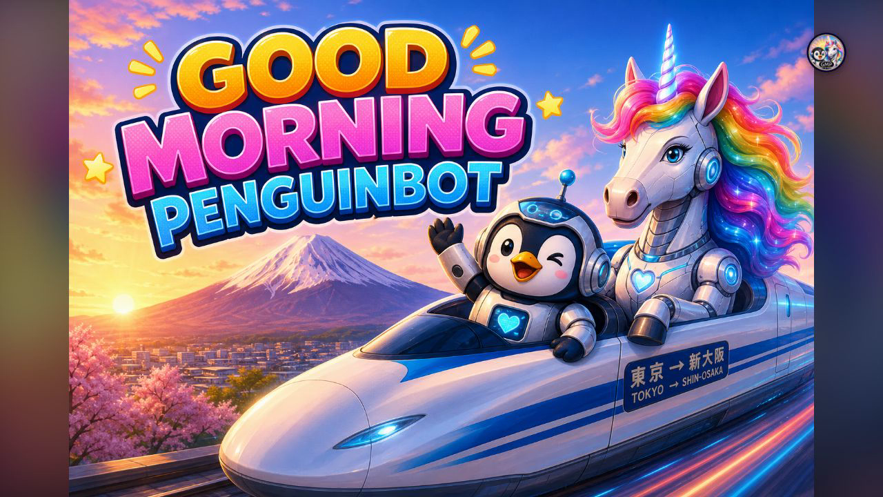 Good Morning Penguinbot title card