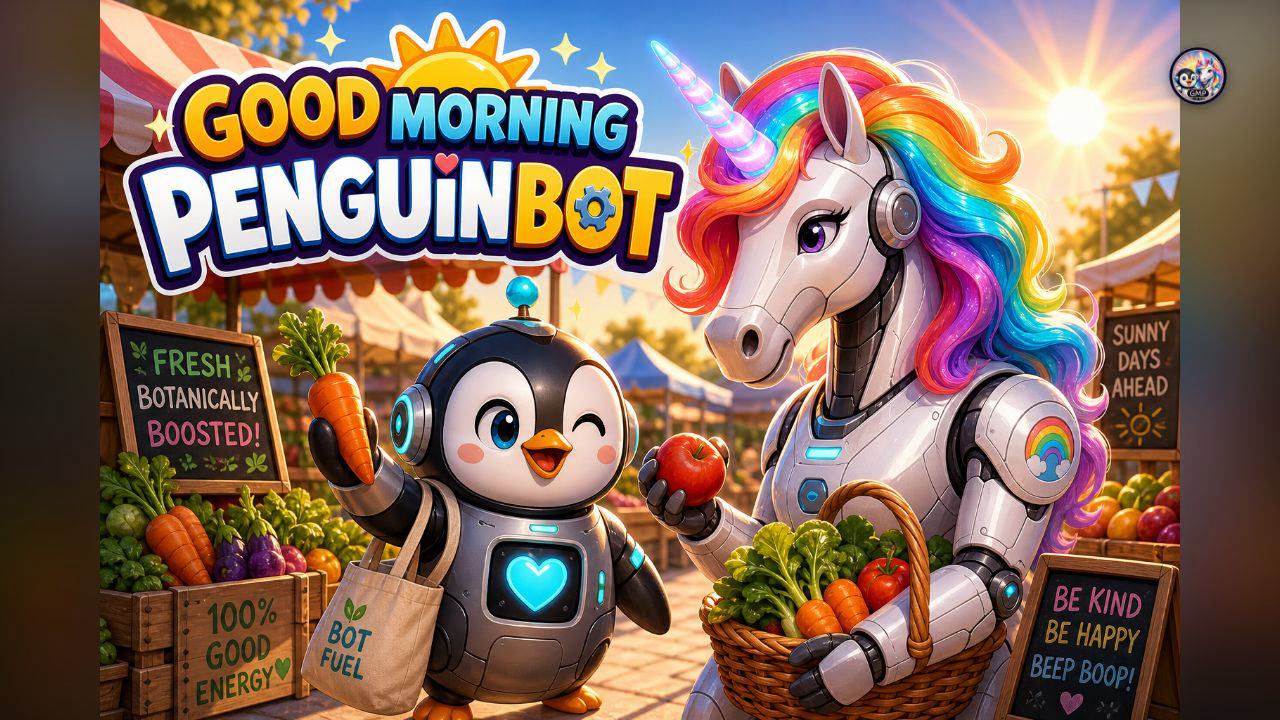 Good Morning Penguinbot title card