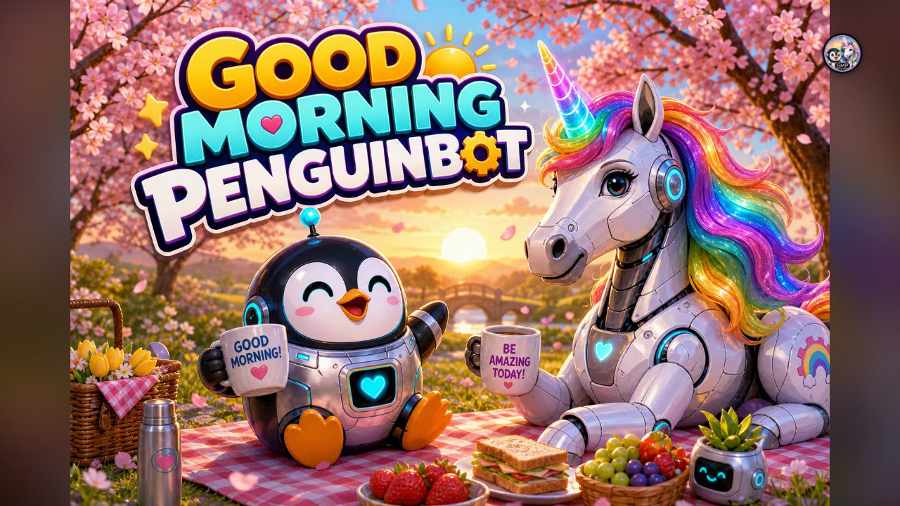 Good Morning Penguinbot title card