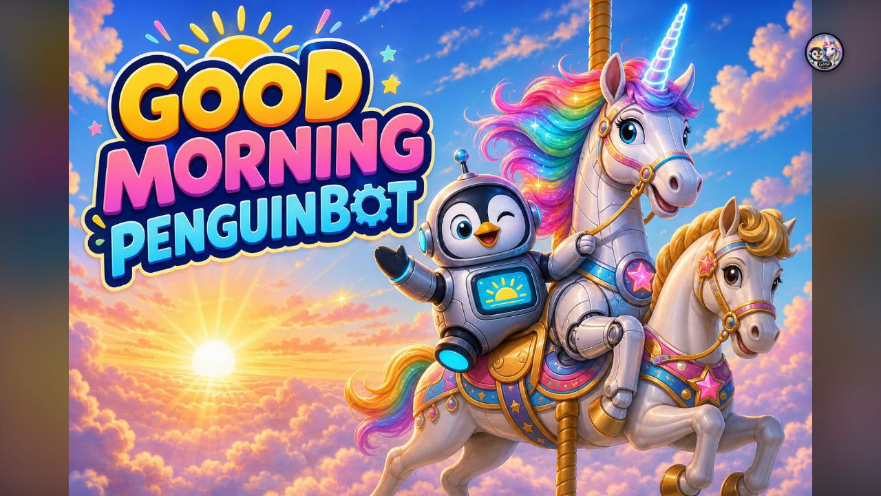 Good Morning Penguinbot title card
