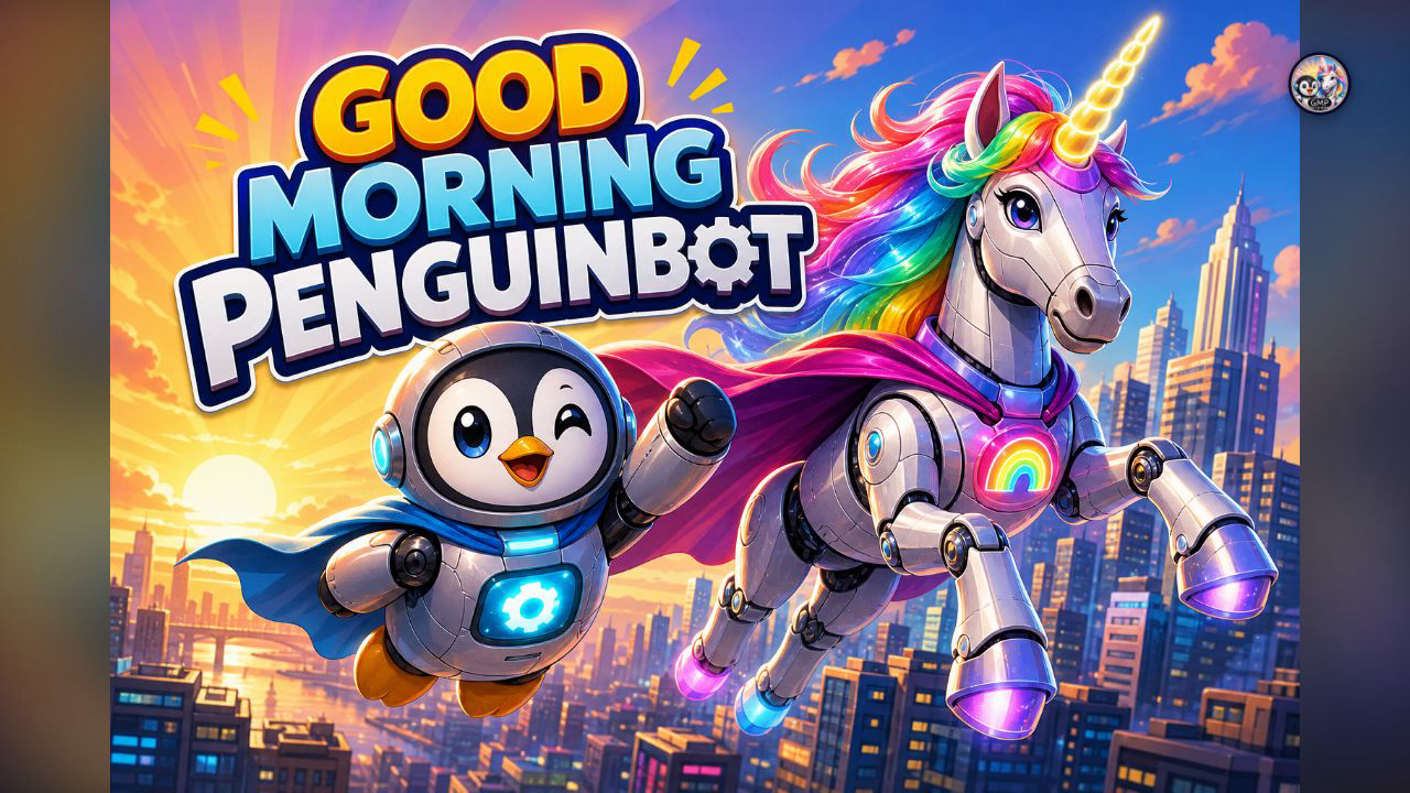 Good Morning Penguinbot title card