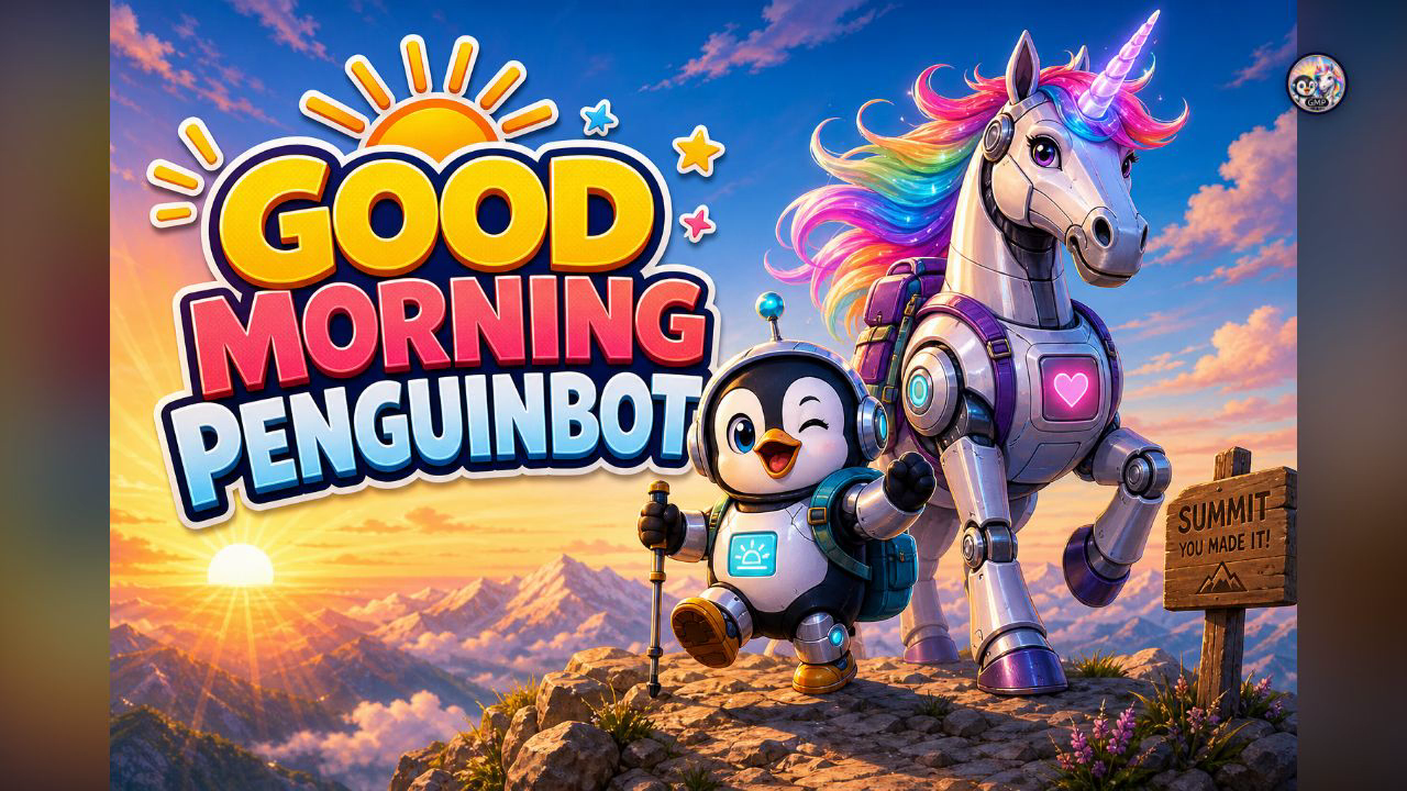 Good Morning Penguinbot title card