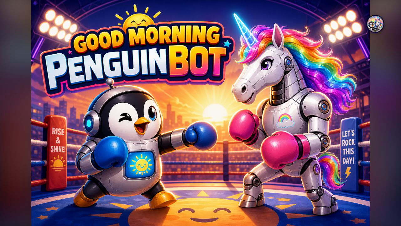 Good Morning Penguinbot title card