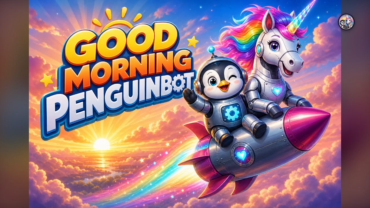 Good Morning Penguinbot title card