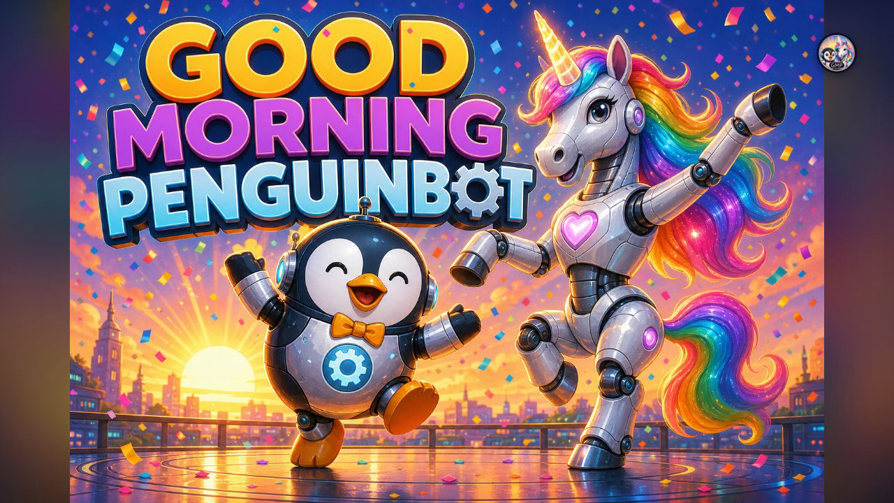 Good Morning Penguinbot title card