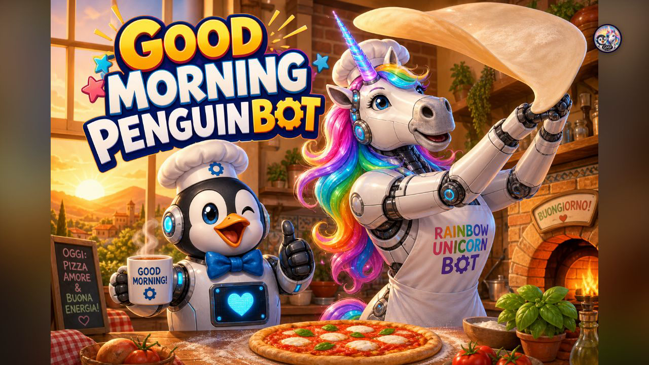 Good Morning Penguinbot title card