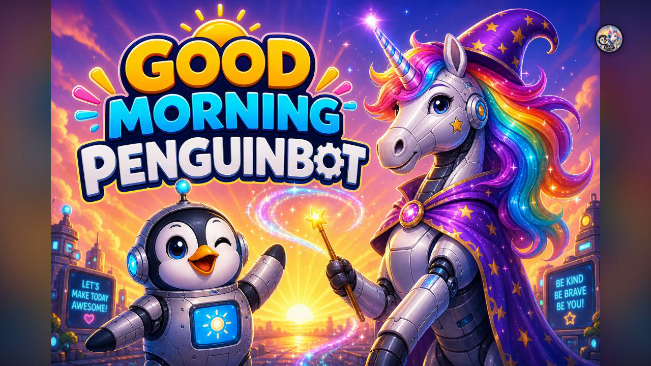 Good Morning Penguinbot title card