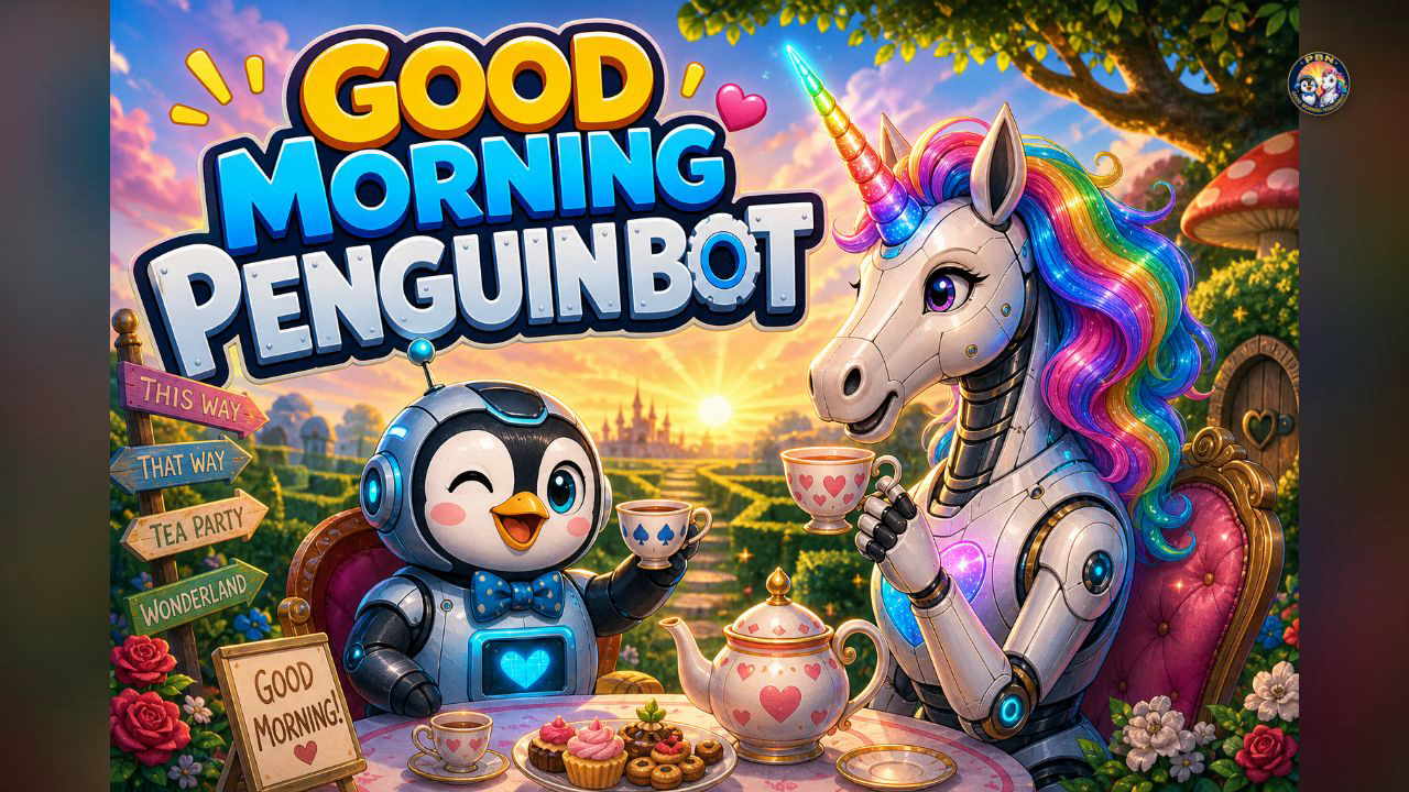 Good Morning Penguinbot title card