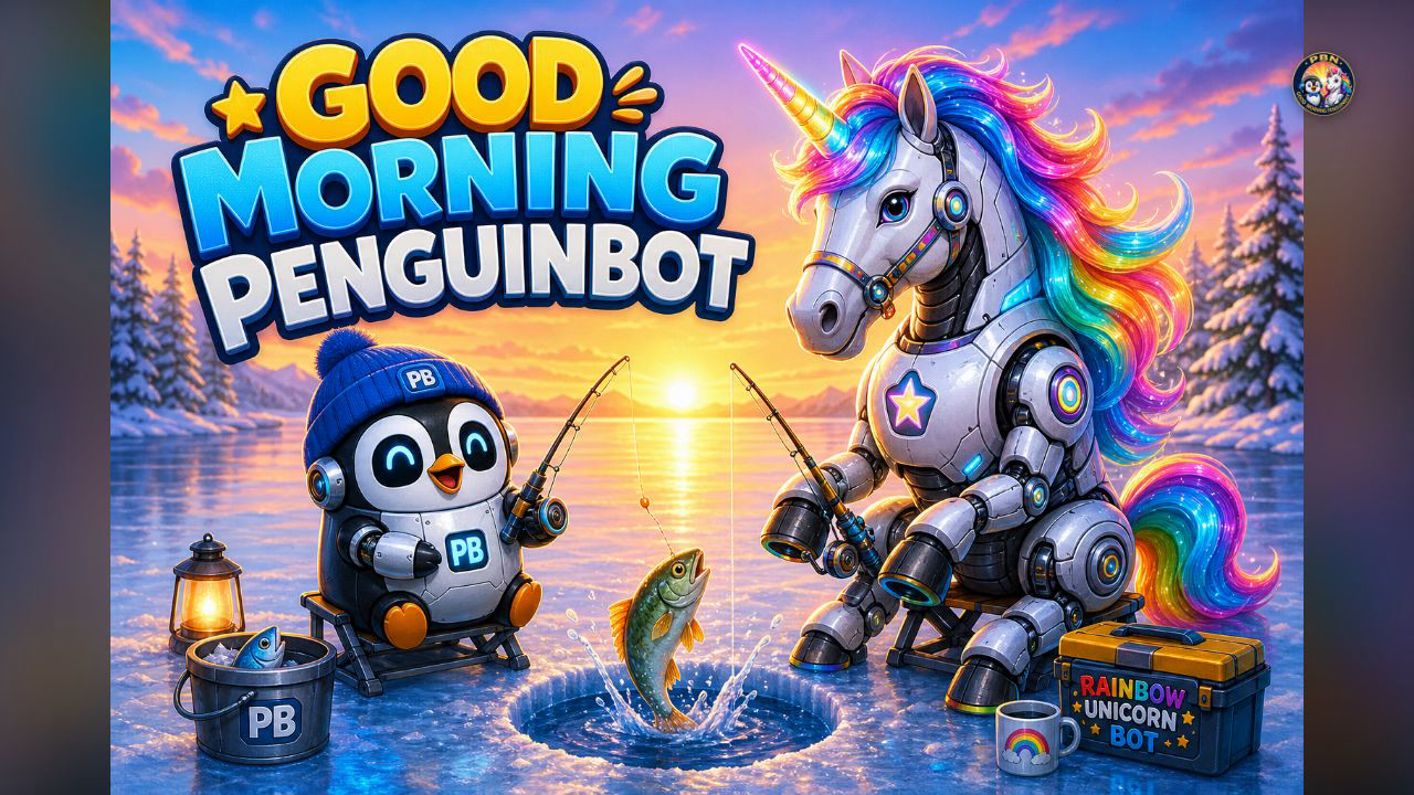 Good Morning Penguinbot title card