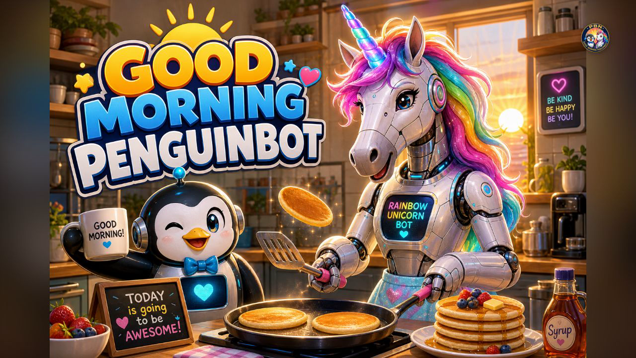 Good Morning Penguinbot title card