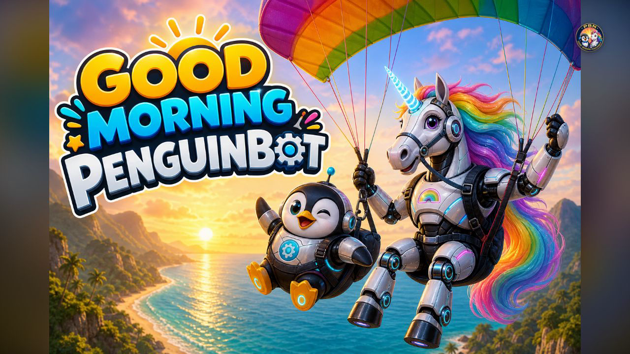 Good Morning Penguinbot title card