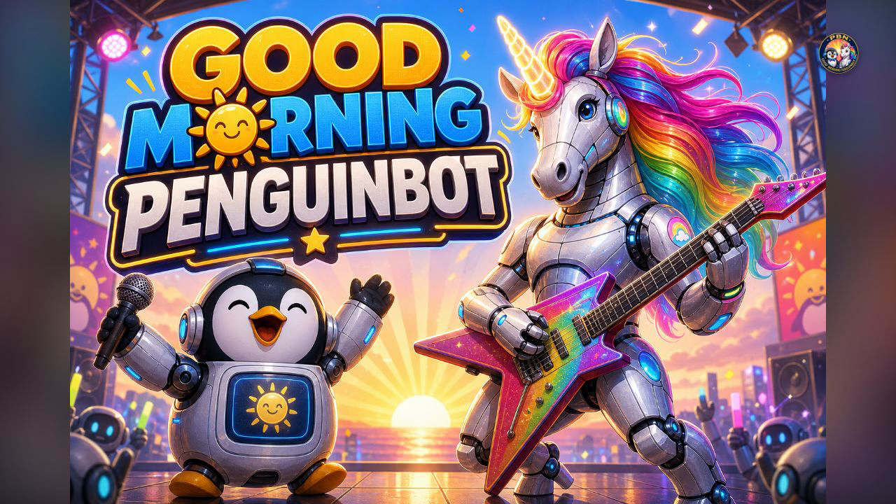 Good Morning Penguinbot title card