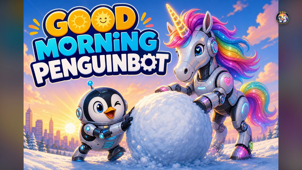 Good Morning Penguinbot title card