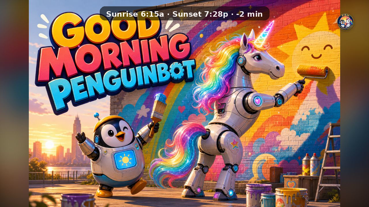 Good Morning Penguinbot title card