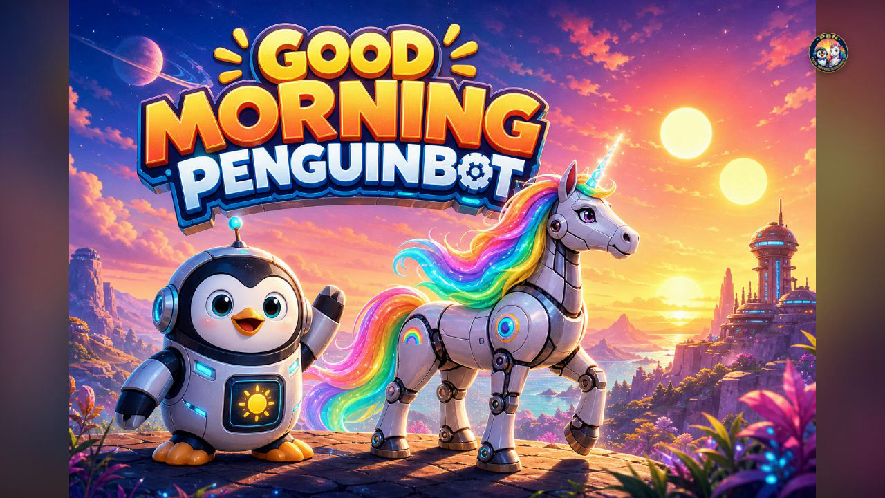 Good Morning Penguinbot title card