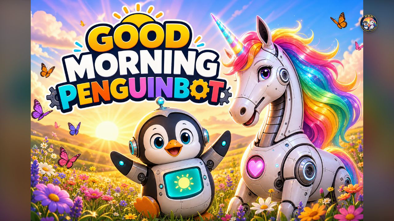 Good Morning Penguinbot title card