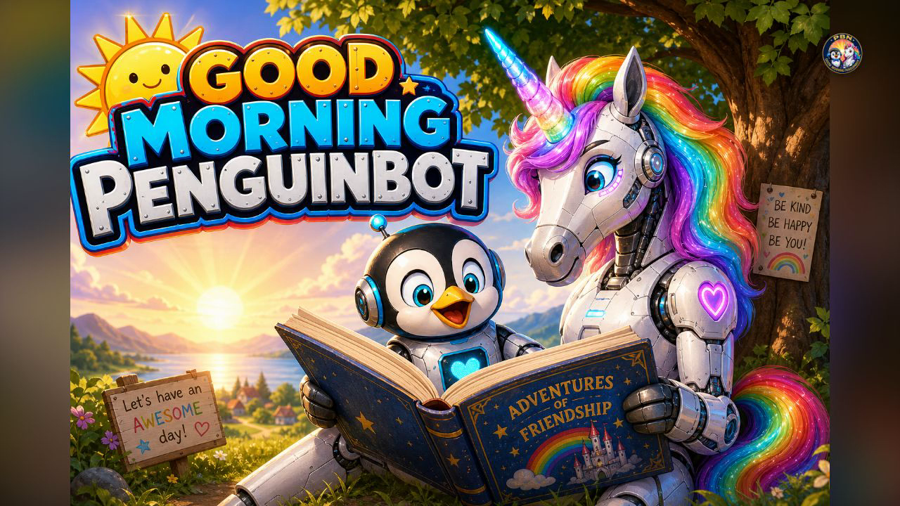 Good Morning Penguinbot title card