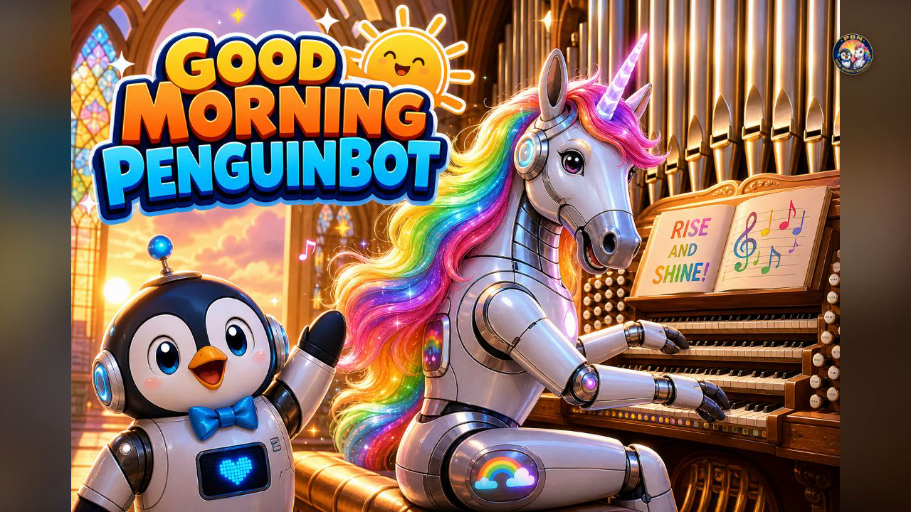 Good Morning Penguinbot title card