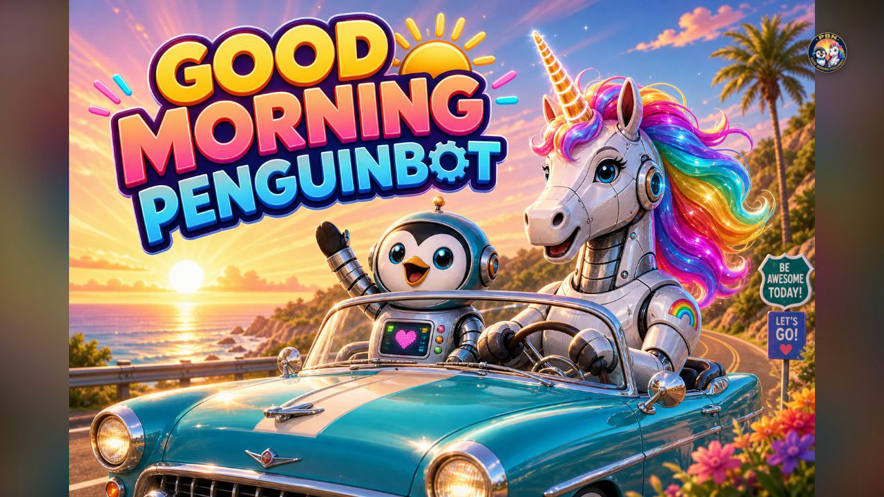 Good Morning Penguinbot title card