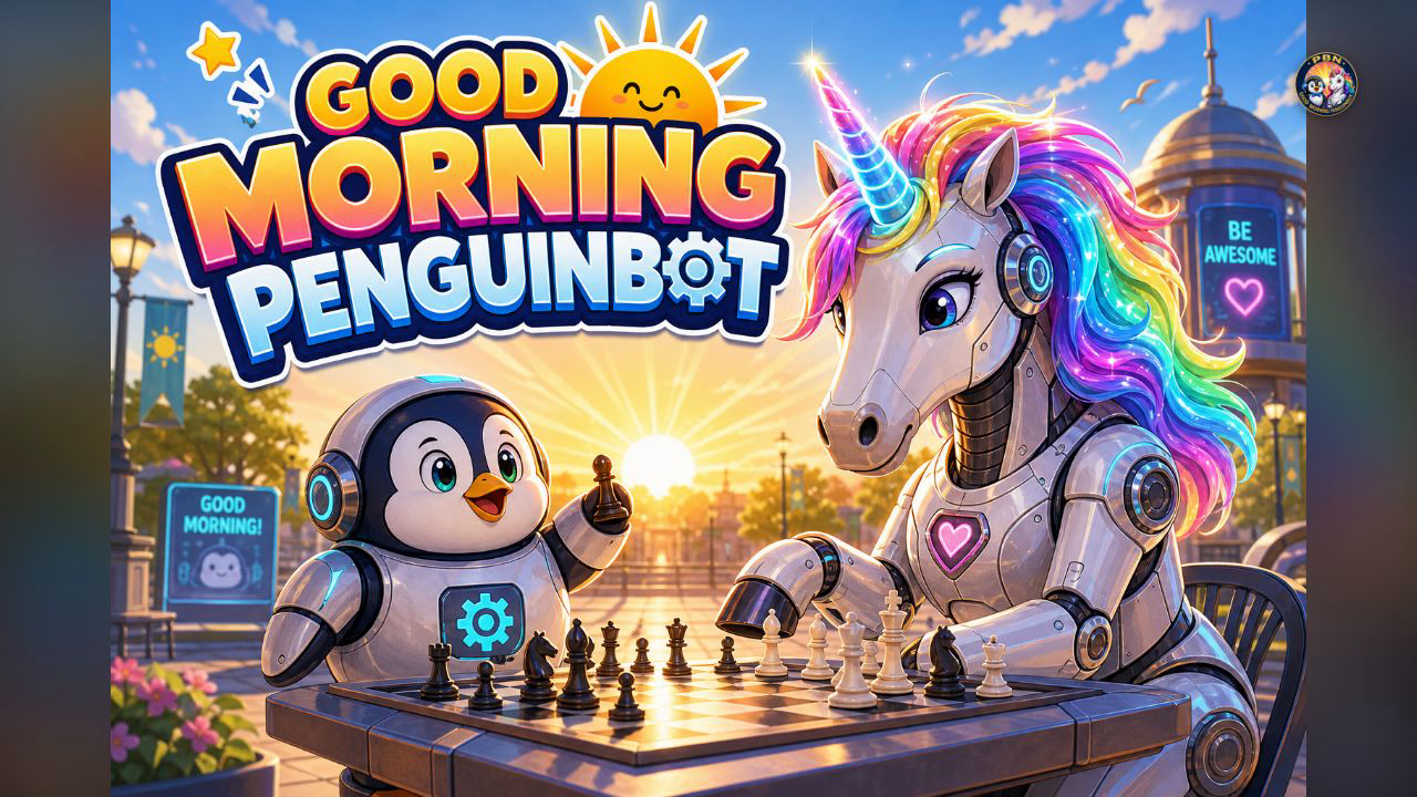Good Morning Penguinbot title card