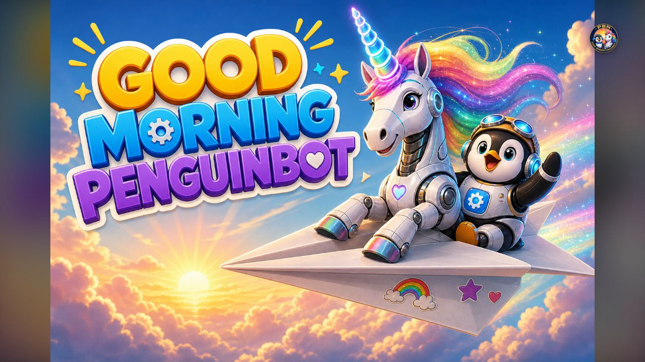 Good Morning Penguinbot title card