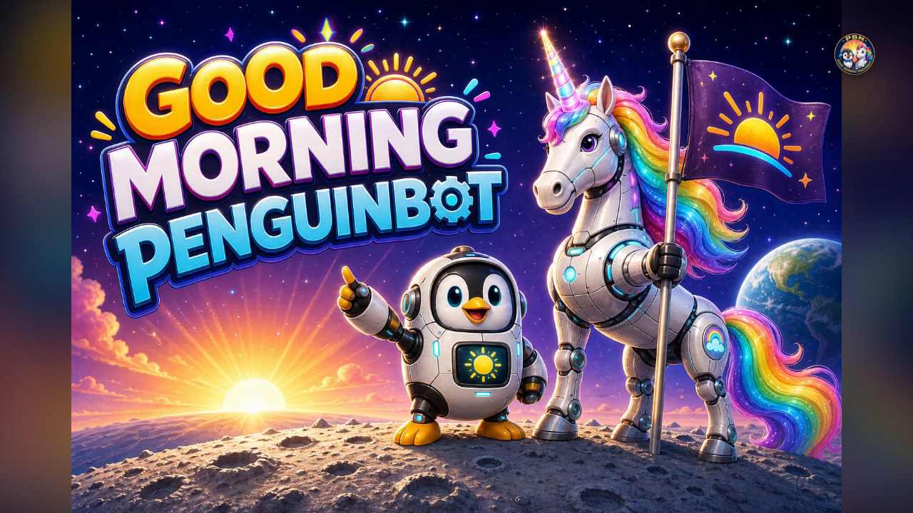 Good Morning Penguinbot title card