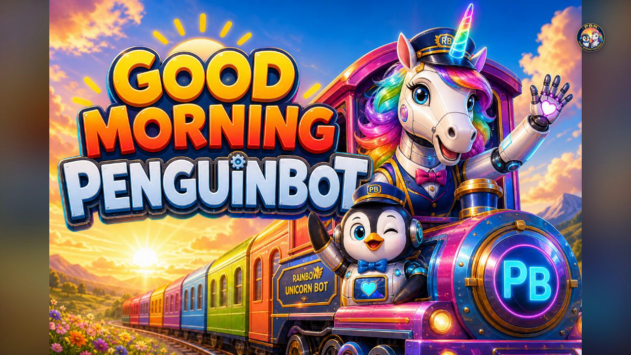 Good Morning Penguinbot title card