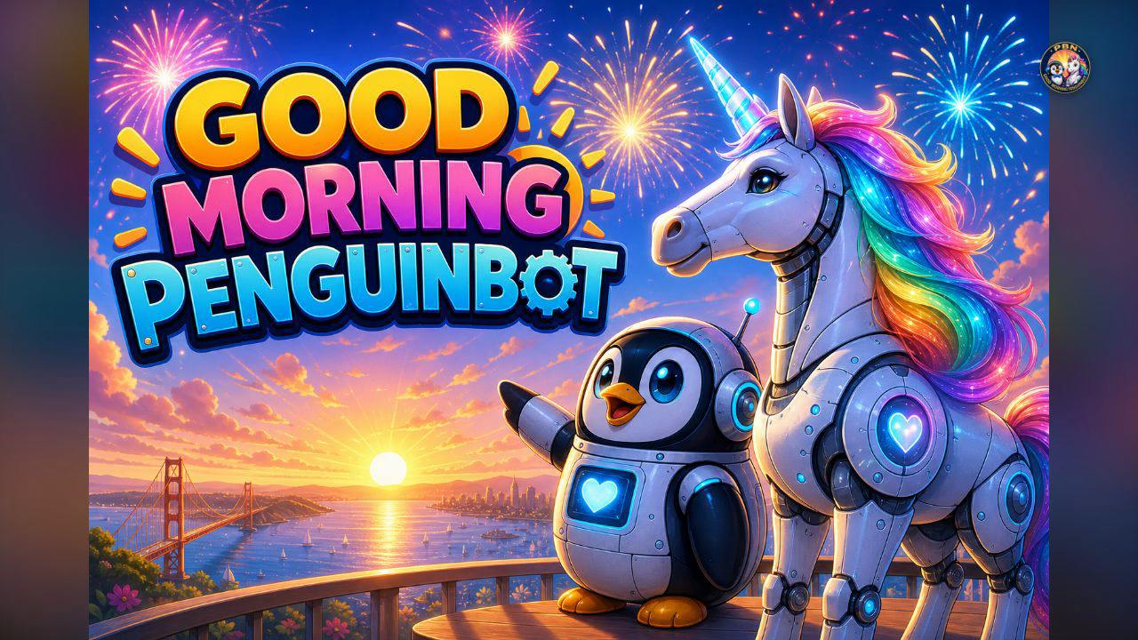 Good Morning Penguinbot title card