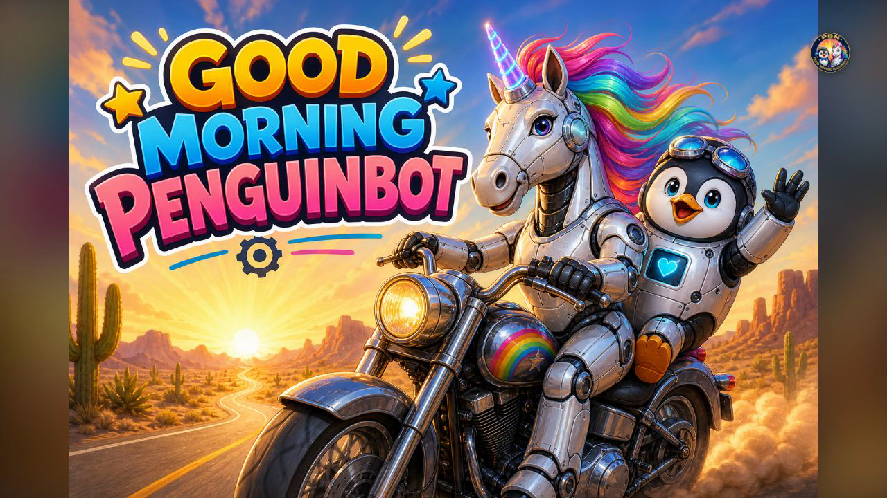 Good Morning Penguinbot title card