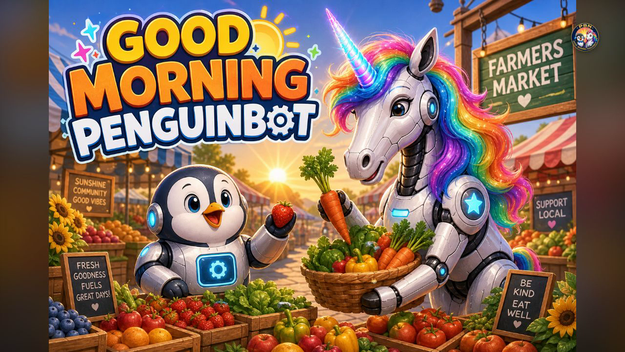 Good Morning Penguinbot title card