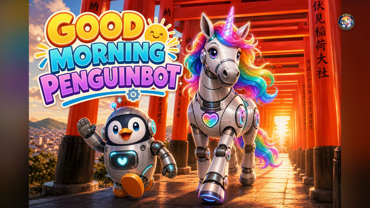 Good Morning Penguinbot title card