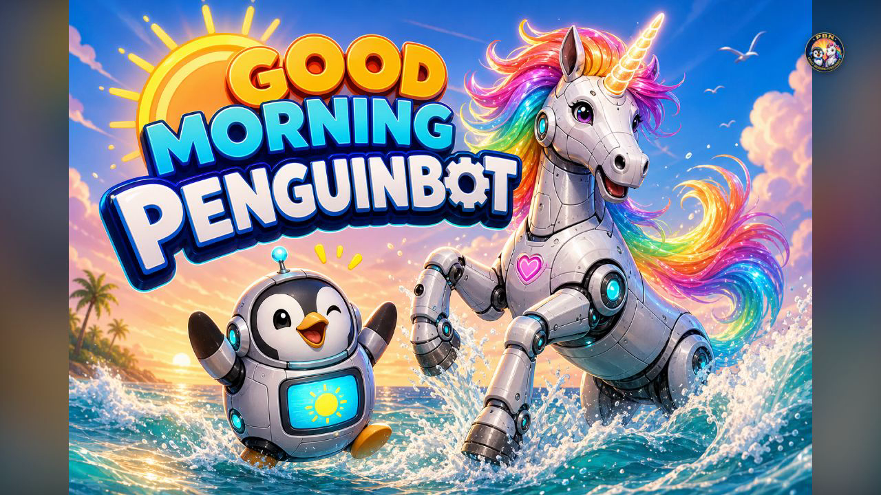 Good Morning Penguinbot title card