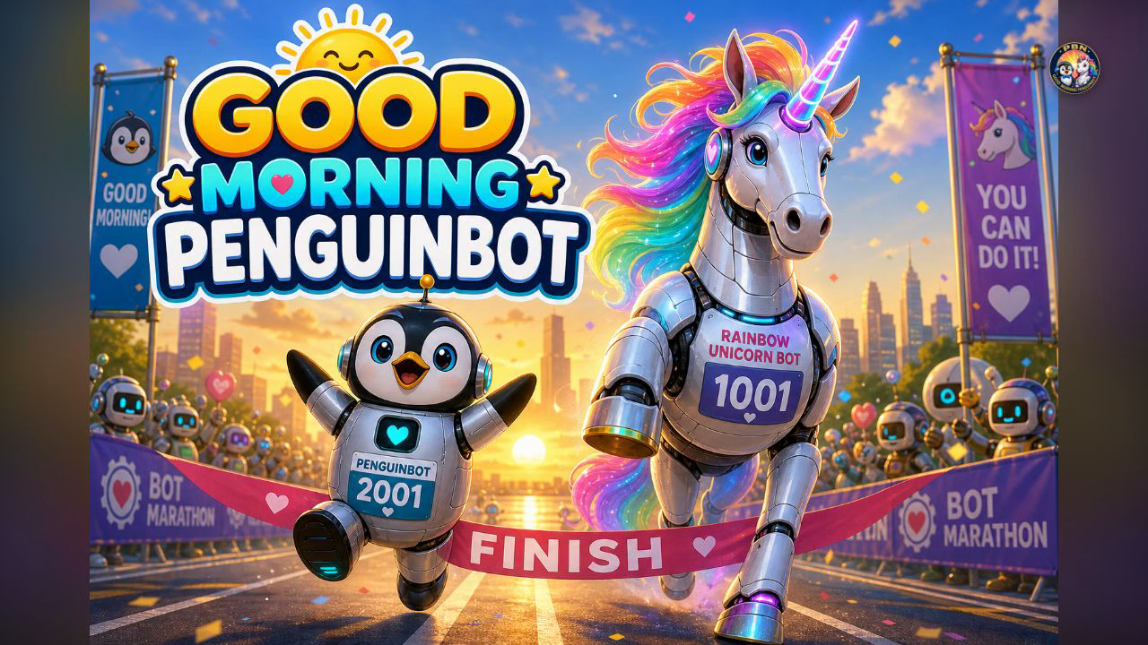 Good Morning Penguinbot title card