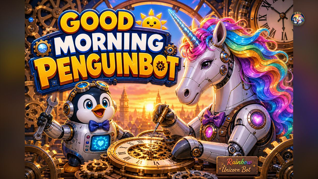 Good Morning Penguinbot title card